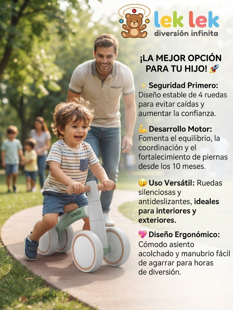 Bici de impulso SEREED Original para niños - Imagen 3
