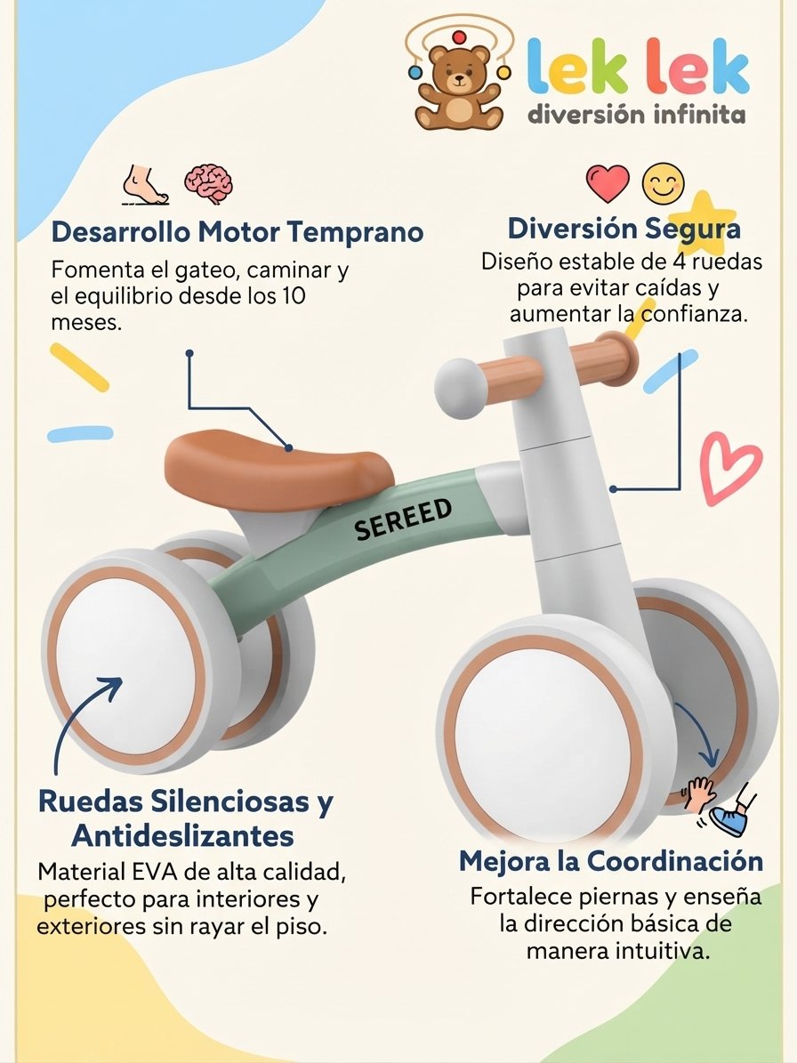 Bici de impulso SEREED Original para niños - Imagen 4