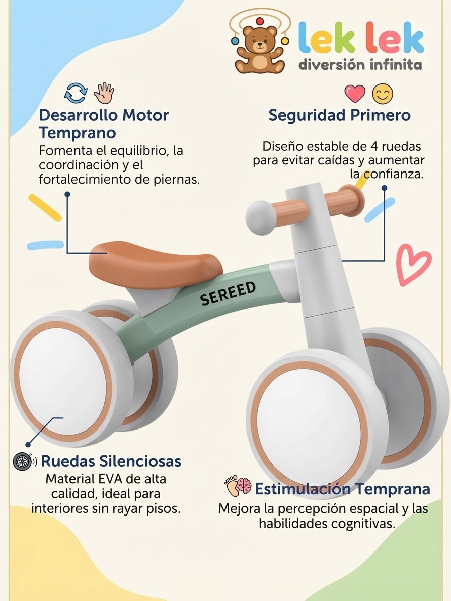 Bici de impulso SEREED Original para niños - Imagen 5