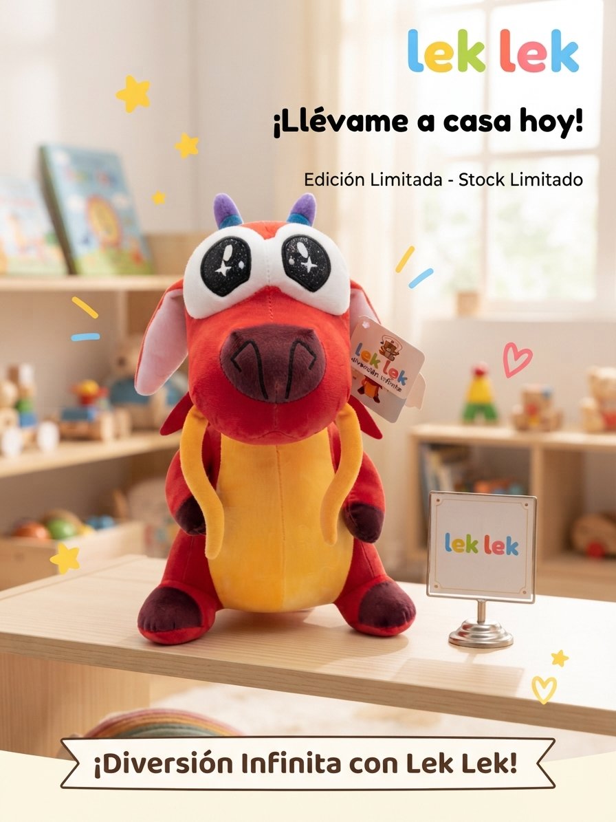 Peluche Dragón Mushu de 40 cm El Peluche de Moda Más Buscado - Imagen 5
