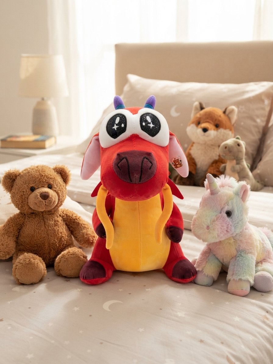 Peluche Dragón Mushu de 40 cm El Peluche de Moda Más Buscado - Imagen 6