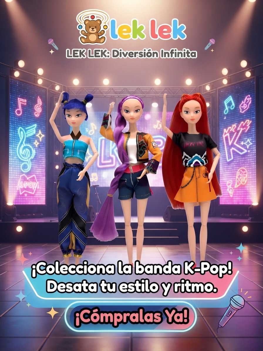 Guerreras kpop demon hunter Muñecas Articuladas - Imagen 3