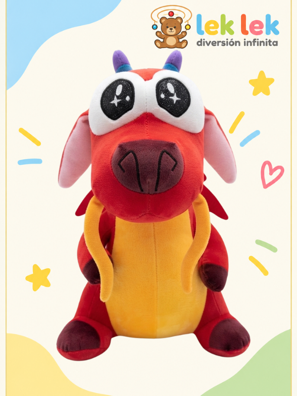 Peluche Dragón Mushu de 40 cm  El Peluche de Moda Más Buscado